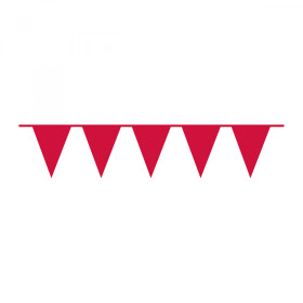 Vlajka červená 10 m Amscan Vlajka červená 10 m Amscan