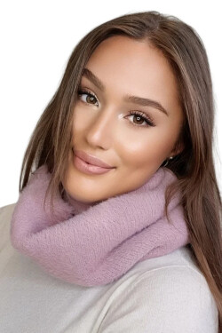 Dámská tunelová šála 05 tmavě růžová Univerzální