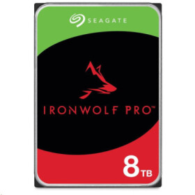 SEAGATE HDD 8TB IRONWOLF PRO (NAS), 3.5", SATAIII, 7200 RPM, Cache 256MB EDF_612408