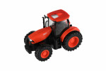 Traktor Zetor RC s vlekem plast 42cm 2,4GHz dobíjecí pack + baterie se zvukem v krabici