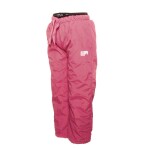 Kalhoty sportovní podšité fleezem outdoorové, Pidilidi, PD1075-16, vínová - 104 | 4roky