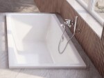 Obdélníková vana SAT Nora 180x80 cm akrylát levá i pravá SATVNO18080 SATVNO18080