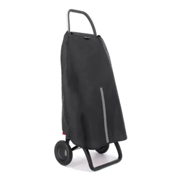 Rolser Poncho M černá / Pláštěnka na nákupní tašku / reflexní