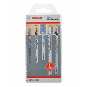 Bosch Accessories 2607011438 JSB, sada Multi Material, 15 ks 15 ks