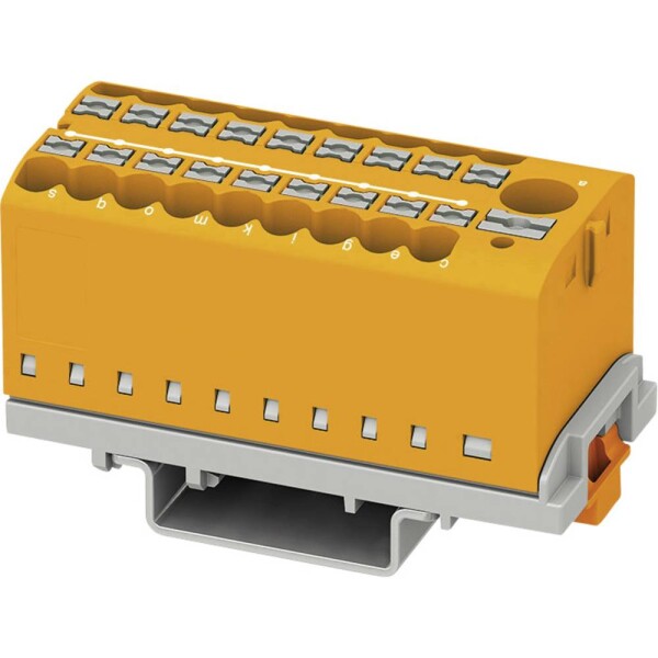 Phoenix Contact 3273128 blok rozvaděče 28.6 mm pružinová svorka oranžová 8 ks