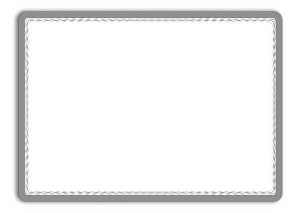 Djois Magneto Solo - magnetický rámeček, A4, stříbrný, 2 ks