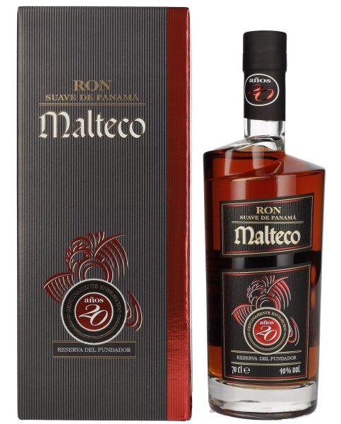 Malteco Reserva del Fundador Rum 20y 40% 0,7 l (tuba)