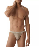 Pánská tanga 3 pack 1582 beige - Atlantic béžová M