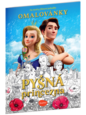 PYŠNÁ PRINCEZNA - Omalovánky na motivy filmové pohádky