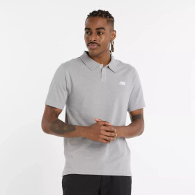 Bavlněné polo tričko New Balance Pique M MT51519AG T-Shirt s