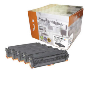 Peach Remanufactured 125A alternativní toner/ HP CLJ 1x15, CM1312 / 2x2.000/3x1400 stran / Multipack Plus (0F111855)