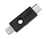 YubiKey 5Ci - USB-C + Lightning, klíč/token s vícefaktorovou autentizaci, podpora OpenPGP a Smart Card (2FA) EDF_981053