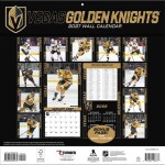JF Turner Kalendář Vegas Golden Knights NHL 2027 Wall Calendar