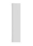 Erga Hana, zrcadlová galerka s LED osvětlením 40x70cm s integrovanou zásuvkou, bílá, ERG-V05-HANA-4070-WH