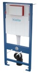 Kielle - Genesis Set předstěnové instalace, klozetu Oudee, sedátka softclose a tlačítka Gemini II, lesklý chrom 30505SS75