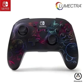 PowerA Enhanced Galactic Vortex / Bezdrátový ovladač / Nintendo Switch / Lumectra podsvícení (NSGP0349-01)