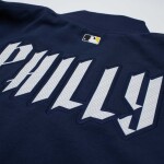 Nike Pánská bunda Philadelphia Phillies MLB City Connect 2026 Authentic Dugout Bomber Navy Velikost: XL