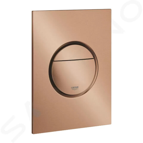 GROHE - Nova Cosmopolitan S Ovládací tlačítko splachování, kartáčovaný Warm Sunset 37601DL0