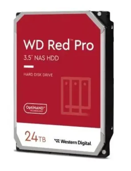 WD Red Pro WD260KFGX 26TB / HDD / 3.5" SATA III / 7 200 rpm / 512MB cache / pro NAS (WD260KFGX)