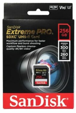 SanDisk SDXC UHS-II 256GB SDSDXDK-256G-GN4IN