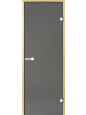 Dveře do sauny HARVIA 7x19, šedé, 690x1890 mm, osika CD71902HL