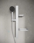 IDEAL STANDARD - ALU+ Set sprchové hlavice, tyče a hadice, 2 proudy, stříbrná BD586SI