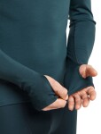 ICEBREAKER Mens 300 MerinoFine Polar LS Roll Neck, Abyss (vzorek) velikost: M