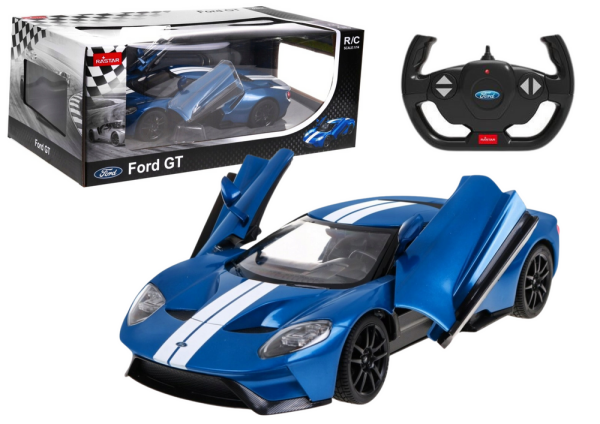 Mamido Sportovní autíčko Ford GT na dálkové ovládání RC 1:14 modré