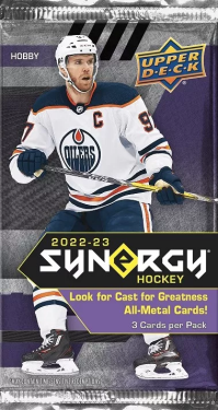 Hokejové Karty NHL 2022-23 Upper Deck Synergy Hobby Balíček