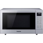 Panasonic NN-CT57RMEPG mikrovlnná trouba stříbrná 1000 W funkce grilování, Digitální časovač, funkce časovače, LCD displej, horkovzdušný
