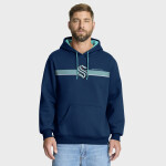 Fanatics Pánská mikina Seattle Kraken NHL Wrist Shot Hoodie Velikost: 2XL