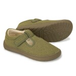 Papuče chlapecké barefoot KIRBY KHAKI, Protetika, zelená - 21