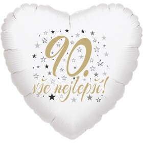 90. narozeniny balónek srdce Balonky.cz 90. narozeniny balónek srdce Balonky.cz