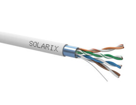 Solarix SXKD-5E-FTP-PVC500 Instalační, CAT5e, FTP, PVC, drát, 500m