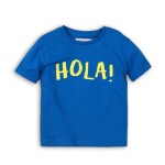 Tričko chlapecké s krátkým rukávem, Minoti, TB TSHIRT 8, modrá - 68/80 | 6-12m