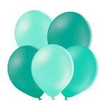 Mix tyrkysových balonků 5 kusů Balonky.cz Mix tyrkysových balonků 5 kusů Balonky.cz