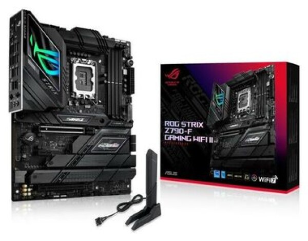 ASUS ROG STRIX Z790-F GAMING WIFI II / Z790 / LGA 1700 / 4x DDR5 / PCIE 5.0 / 1x 2.5GLAN / Wi-Fi / ATX (90MB1FM0-M0EAY0)