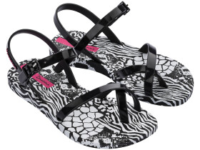 Ipanema Fashion Sandal KIDS 83180-20829 Dětské sandály černo / bílé 30