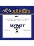 Kalendář Baltimore Ravens NFL 2027 Tischkalender