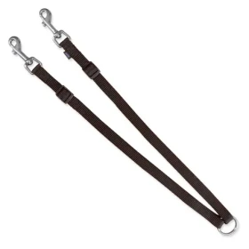 Trixie Vodítko PREMIUM rozdvojka černá / Vodítko / Pro 2 psy / 40-70 cm / 15 mm (G14-20111)