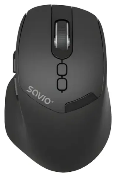 Savio MB-06 černá / Bezdrátová myš / Bluetooth / 3800 DPI / 5 tlačítek (MB-06)