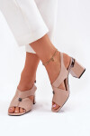 Sandály na podpatku model 212827 Step in style 38
