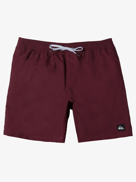 Quiksilver EVERYDAY SOLID WINE pánské koupací kraťasy