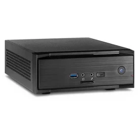 Inter-Tech MW-01 II černá / Skříň / Mini-ITX / čtečka karet SD / USB-C / bez zdroje (88881244)