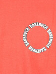 RVCA BAKER RED pánské tričko krátkým rukávem