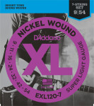 D'Addario EXL120-7 Super Light - .009 - .054