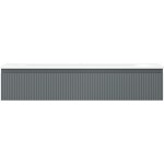 MEXEN/S - Rivel koupelnová skříňka 120 cm s umyvadlem Vela, 1 šuplík, reliéf , grafit mat/bílá mat - 91A20-12023-1-BF66-W23M0 91A20-12023-1-BF66-W23M01