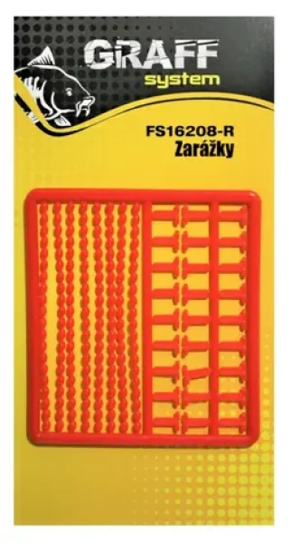 Graff Zarážky mix Červená (FS16208-R)
