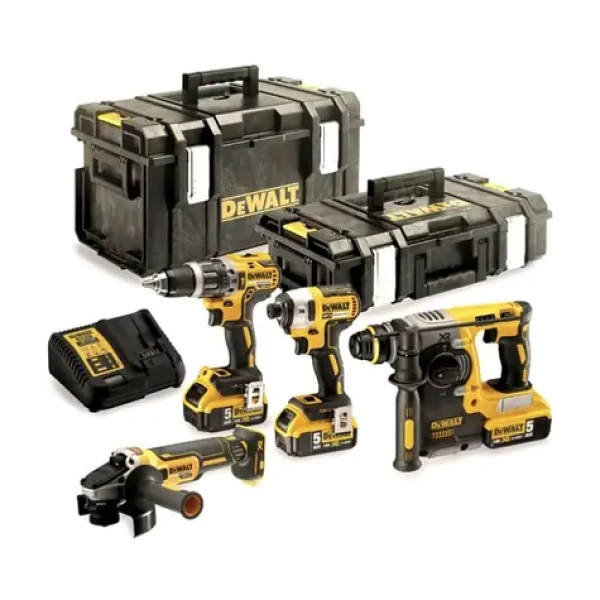 DeWalt DCK422P3 / Sada Aku nářadí:DCK422P3 + DCH273 + DCD796 + DCG405 + DCE887 / 3x 18V|5.0Ah (DCK422P3)