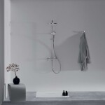 IDEAL STANDARD - CeraFlow T25N Sprchový set s baterií, průměr 26 cm, 2 proudy, chrom A8526AA